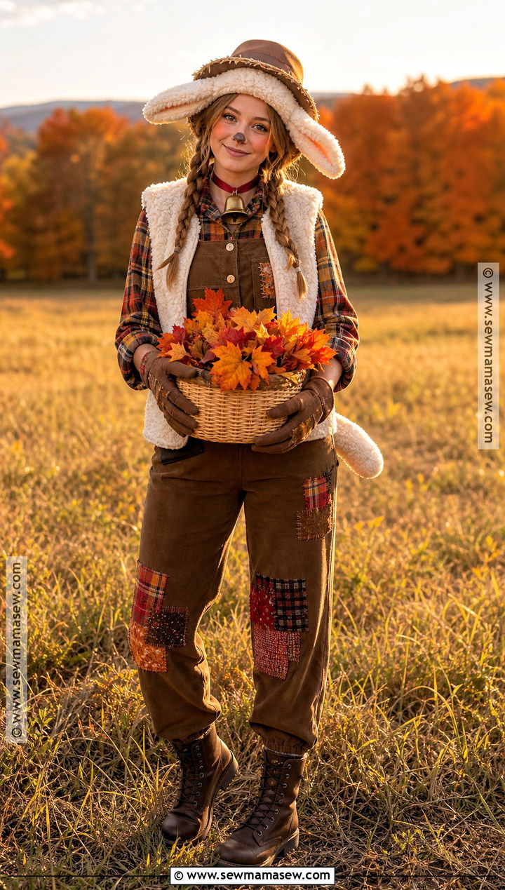 Scarecrow Lamb Costume - 30 lamb halloween costume ideas