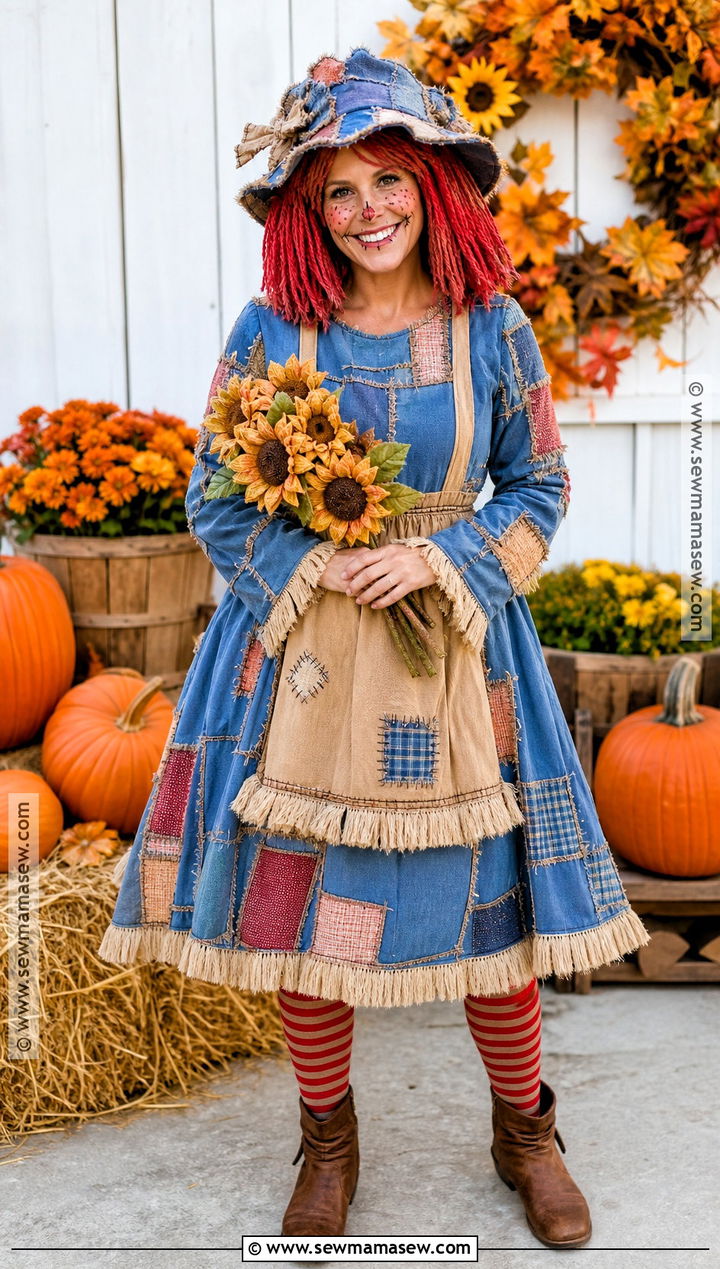 Scarecrow Raggedy Ann Costume - 30 raggedy ann costume ideas