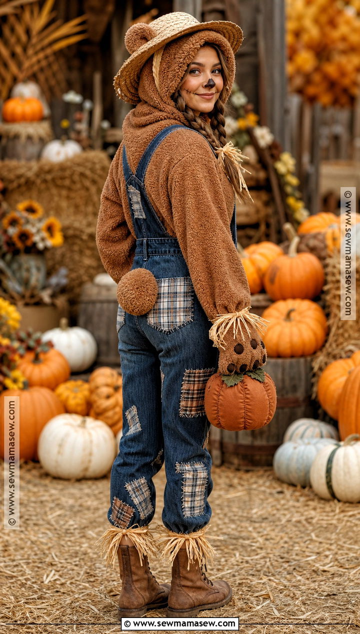 Scarecrow Teddy Bear Costume - 35 teddy bear costume ideas