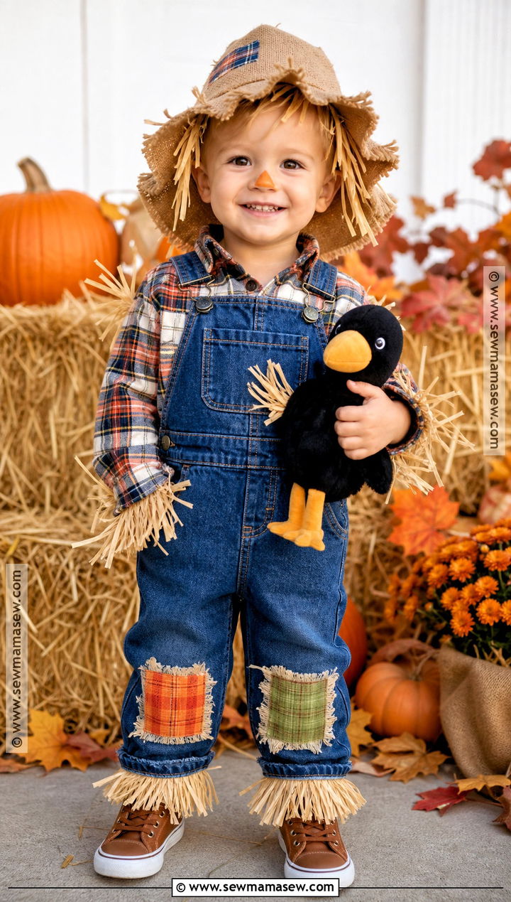 Scarecrow Toddler Halloween Costume - 45 toddler halloween costumes