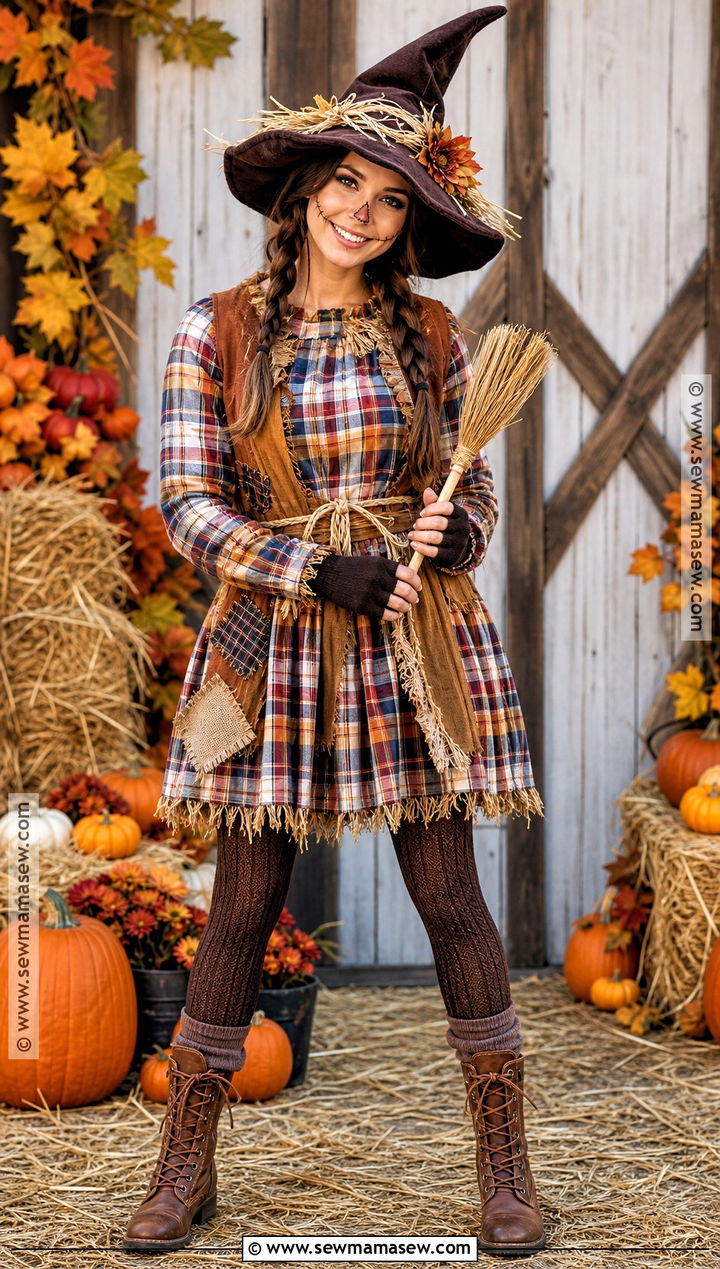 Scarecrow Witch Costume - 40 witch costumes for women