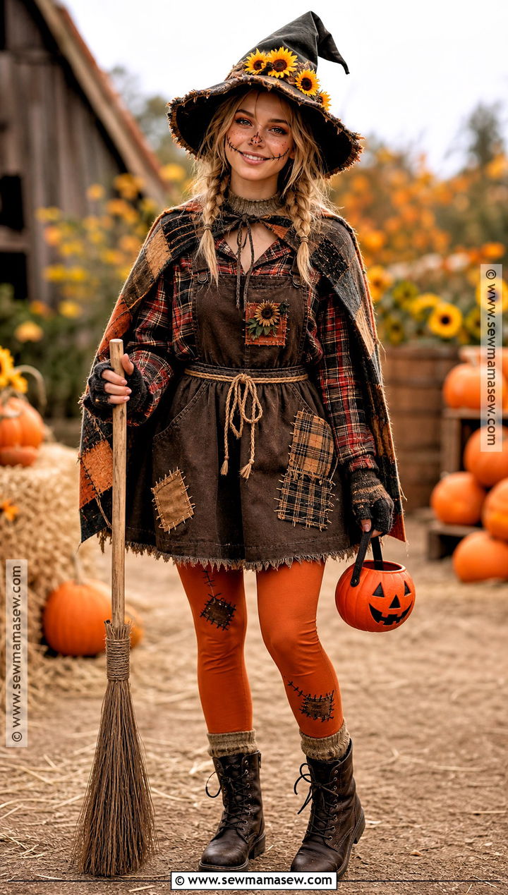 Scarecrow Witch Costume - 45 witch halloween costume ideas