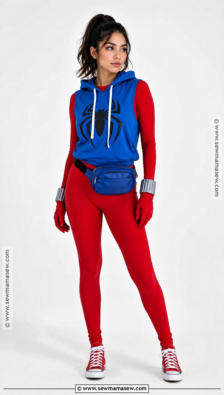 Scarlet Spider Costume for Women - 30 spiderman halloween costumes for women