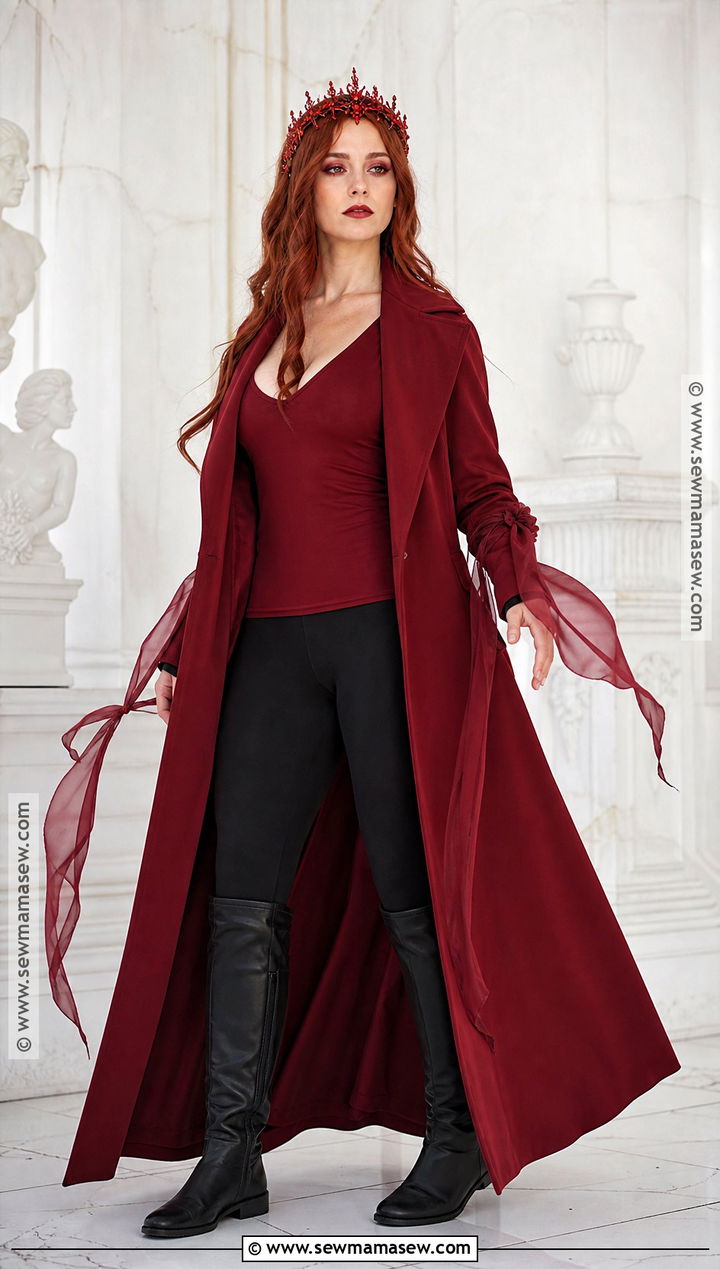 Scarlet Witch Cosplay With Red Coat - 35 best cosplay ideas