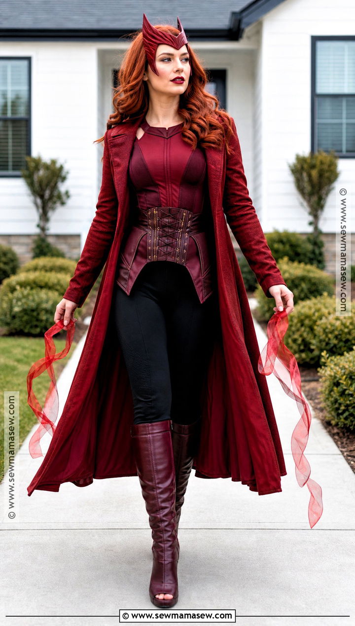 Scarlet Witch Costume - 30 halloween costumes for red hair