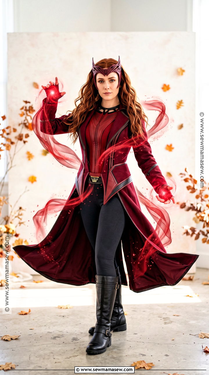 Scarlet Witch Costume - 45 red hair halloween costumes