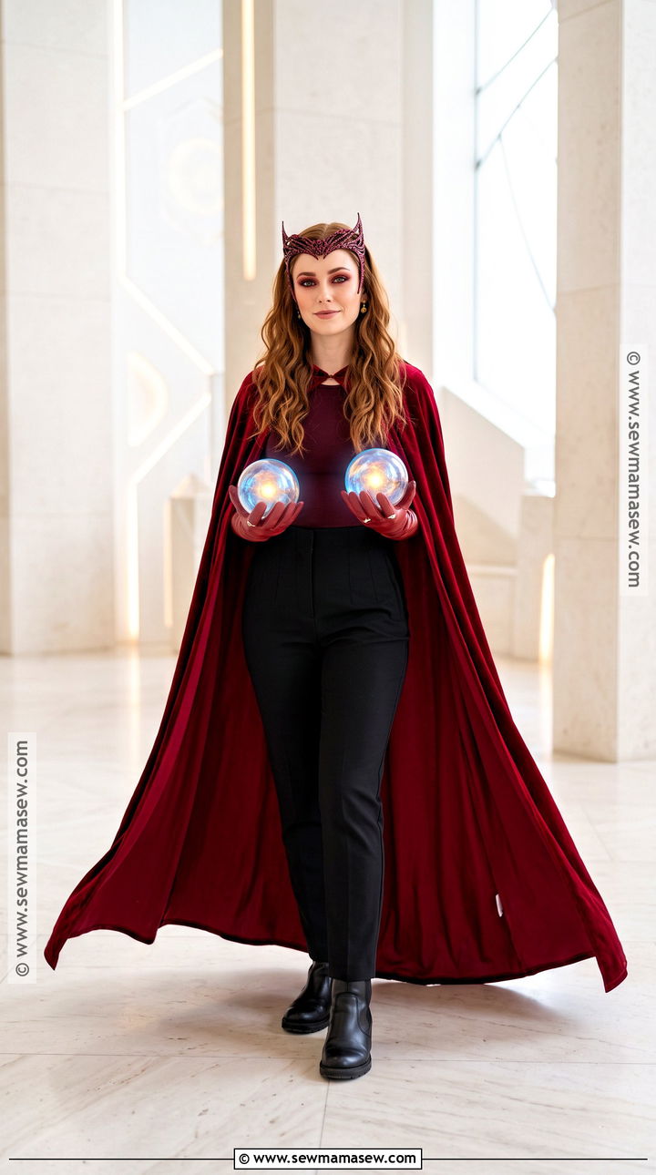 Scarlet Witch Costume - 45 solo halloween costumes for women