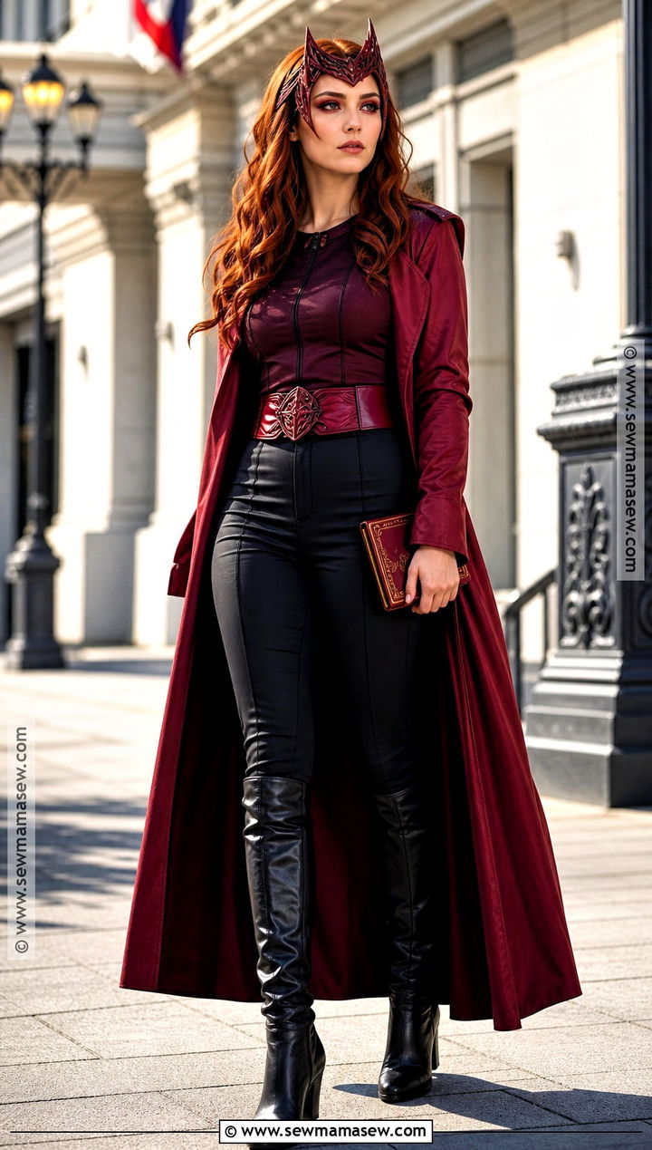 Scarlet Witch Costume - 30 red head halloween costumes for women