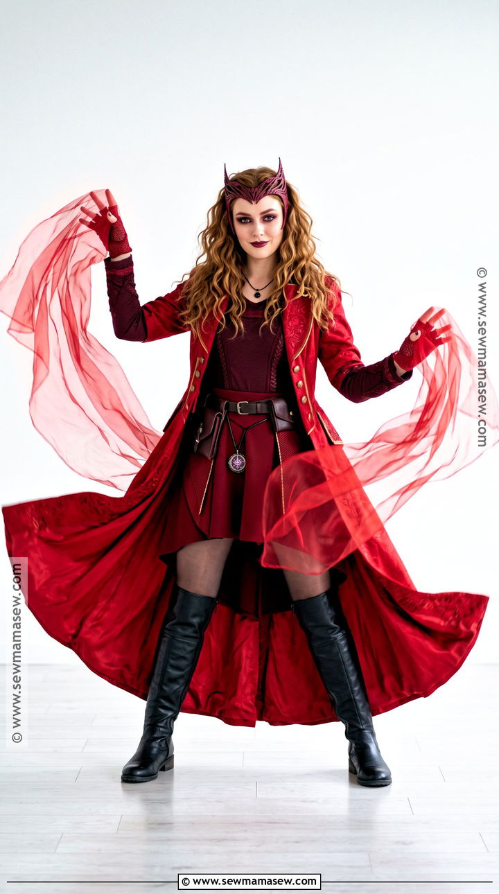 Scarlet Witch Costume With Red Hair - 30 costumes with red hair