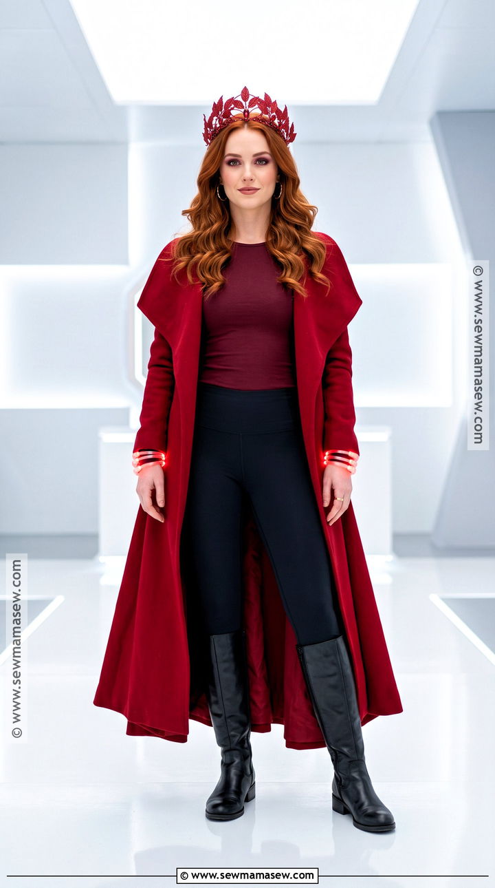 Scarlet Witch Costume - 30 ginger hair halloween costume ideas