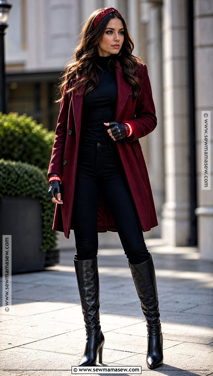 Scarlet Witch Red Coat Costume - 40 scarlet witch costume ideas