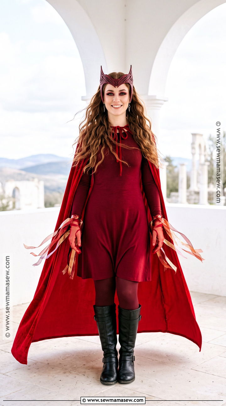 Scarlet Witch Red Dress Costume - 30 red dress costume ideas