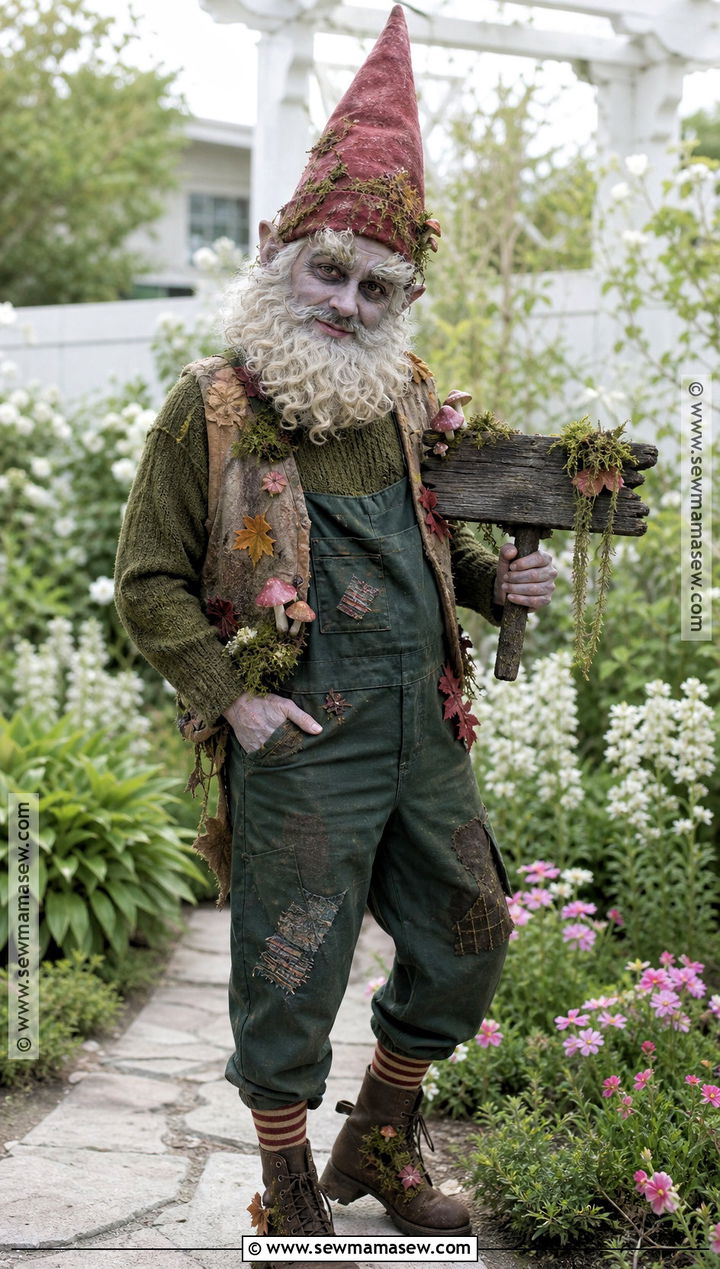 Scary Garden Gnome Costume - 40 scary halloween costume ideas
