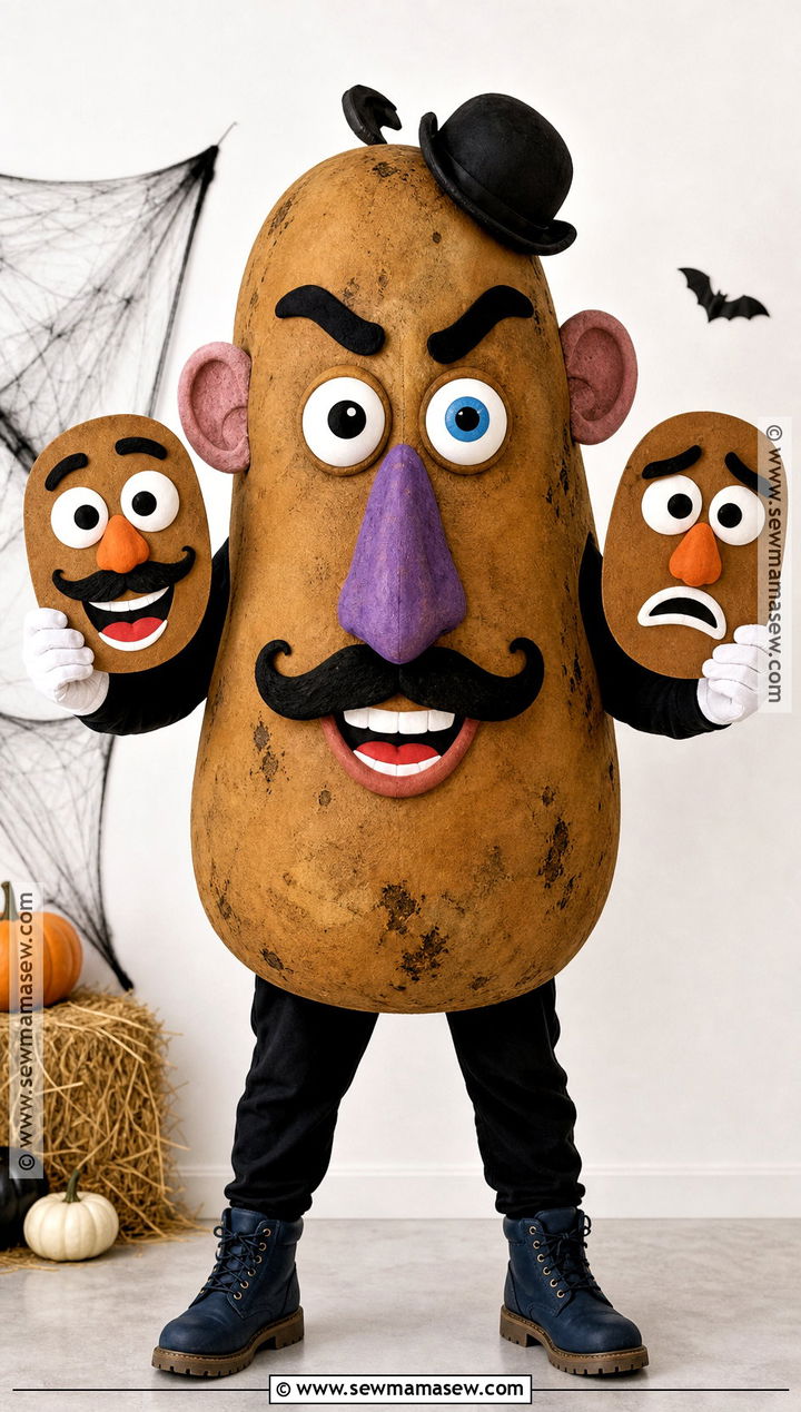 Scary Mr Potato Head Costume - 30 mr potato head costume ideas