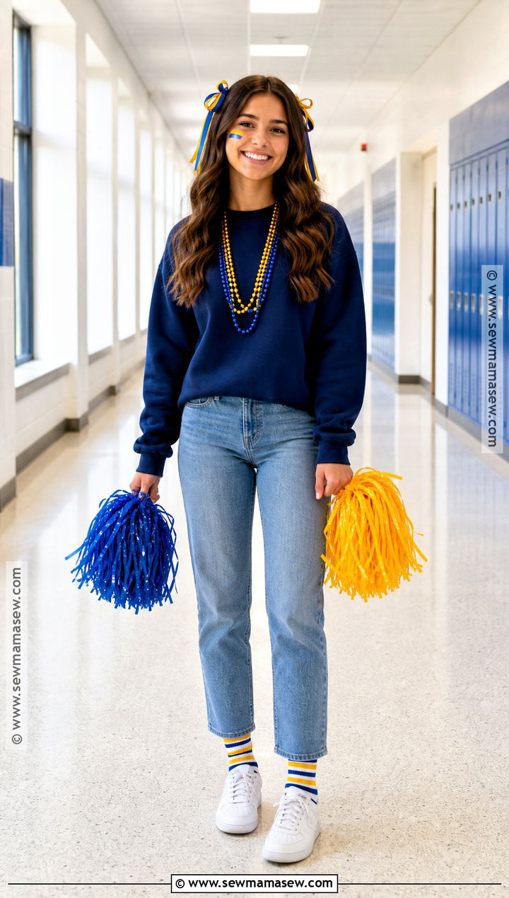 School Colors Day Outfit - 30 school dress up day ideas