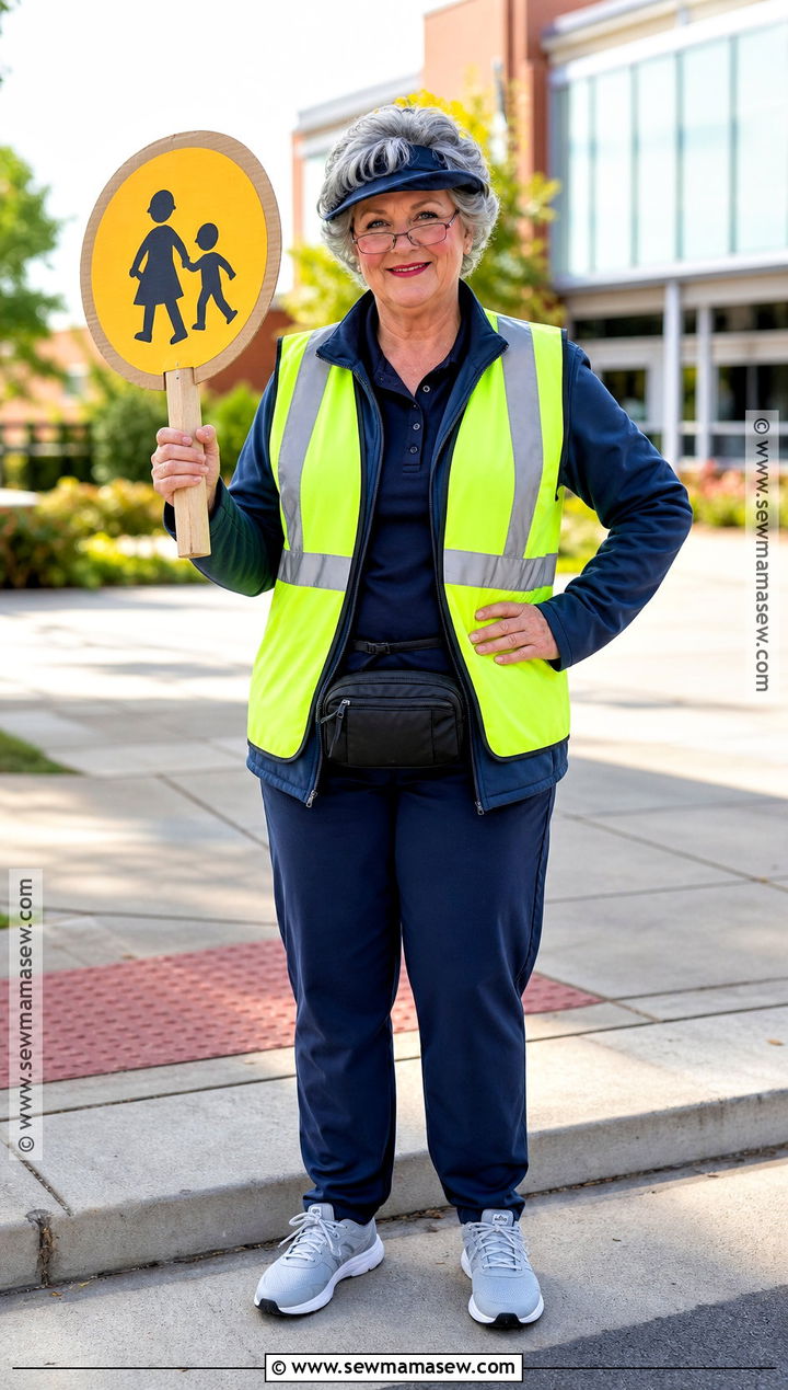 School Crossing Grandma Costume - 40 grandma costume ideas