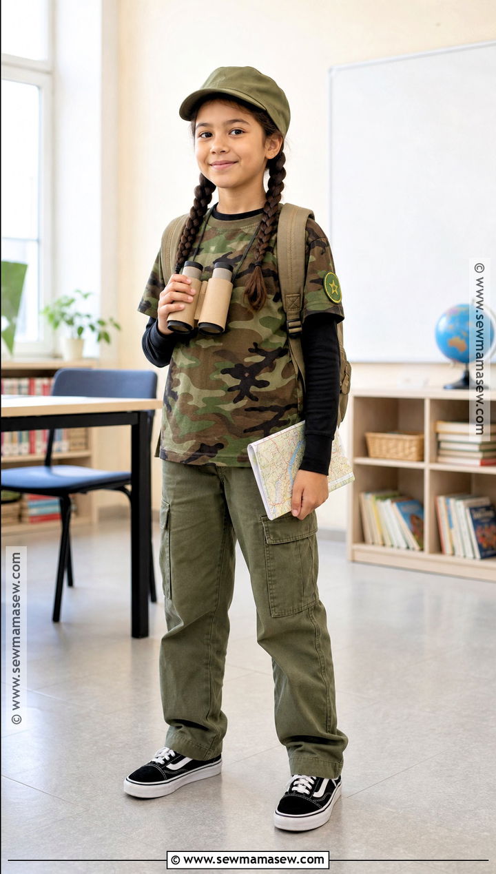 School Friendly Army Costume - 40 army costume ideas