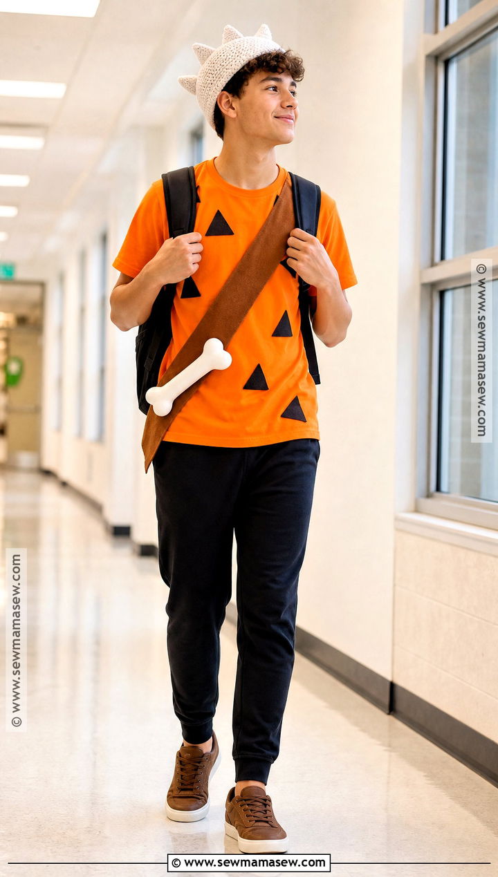 School Friendly Bamm Bamm Costume - 30 bam bam costume ideas
