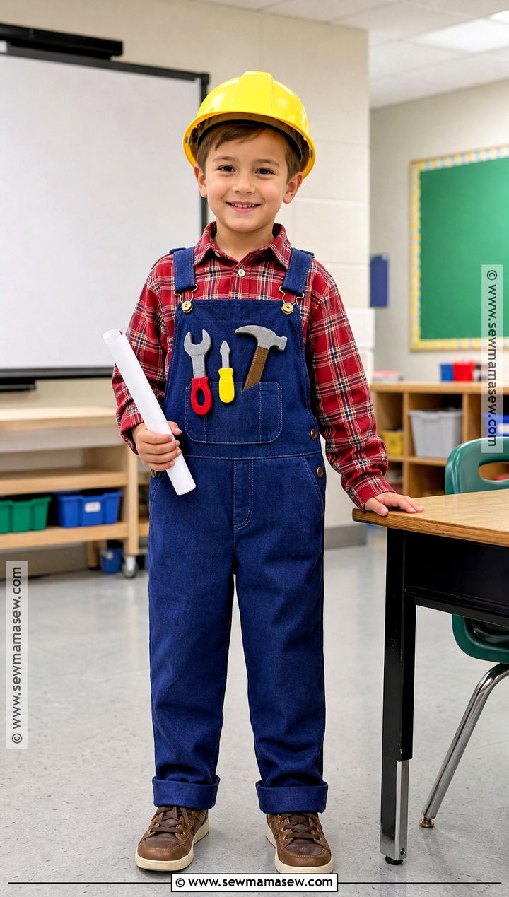 School Friendly Bob the Builder Costume - 35 bob the builder costume ideas