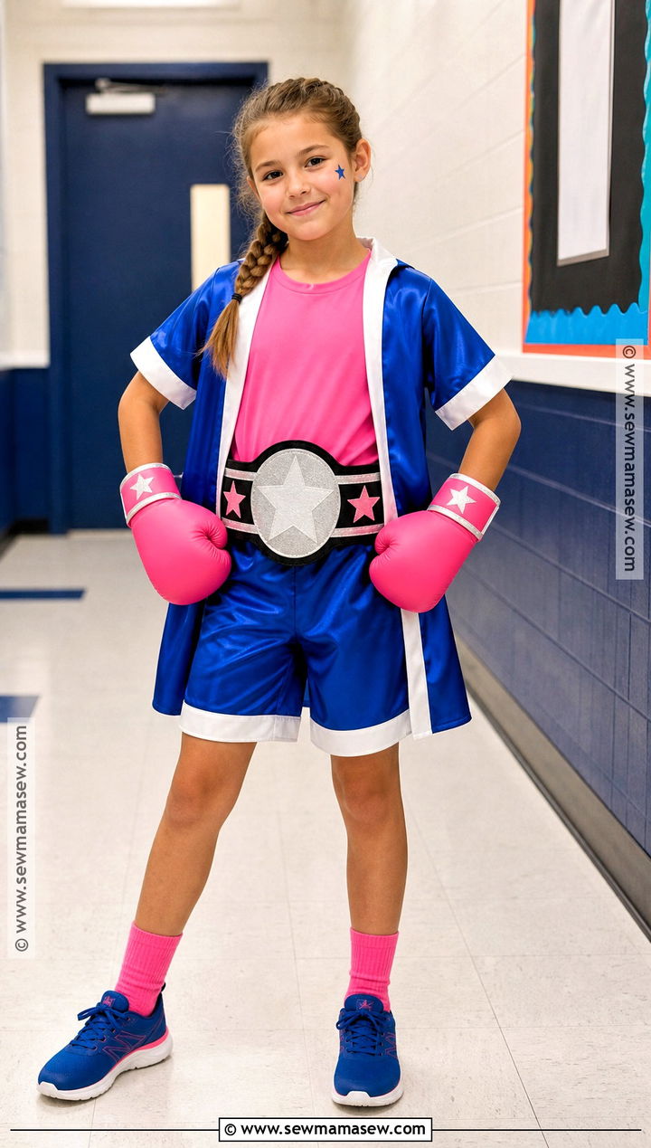 School Friendly Boxer Costume - 30 boxer halloween costume ideas for girls