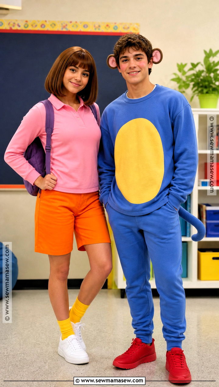 School Friendly Dora And Boots Costume - 35 dora and boots costume