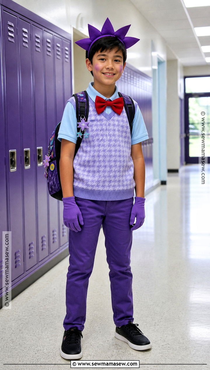 School Friendly Fear Inside Out Costume - 30 fear inside out costume ideas