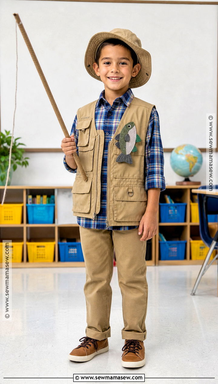 School Friendly Fisherman Costume - 35 Fisherman Costume Ideas