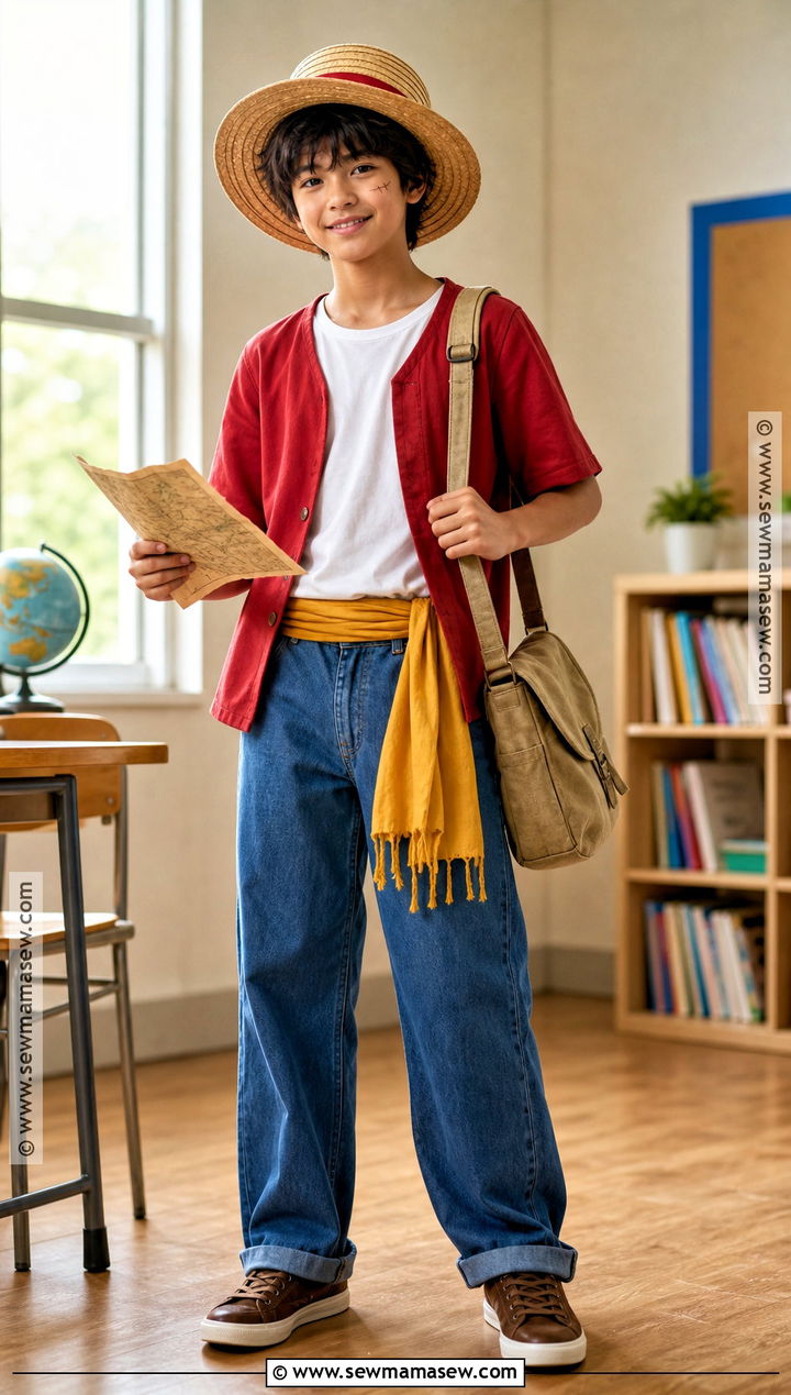 School Friendly Luffy Costume - 35 luffy costume ideas