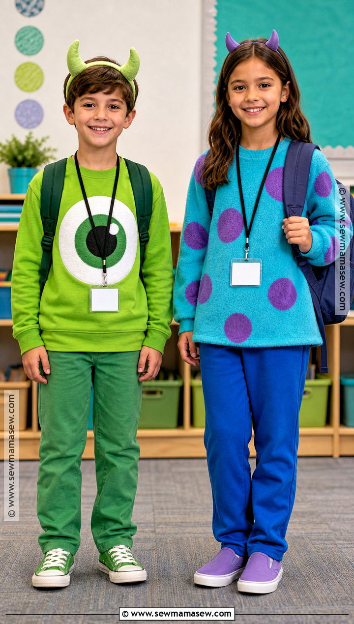 School Friendly Mike And Sully Costume - 35 mike and sully costume ideas