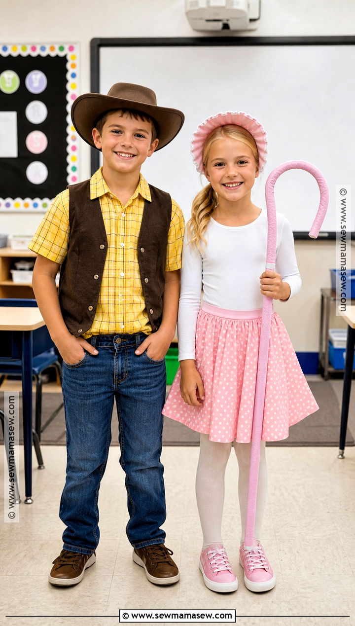 School Friendly Woody And Bo Peep Costume - 40 woody and bo peep costume ideas