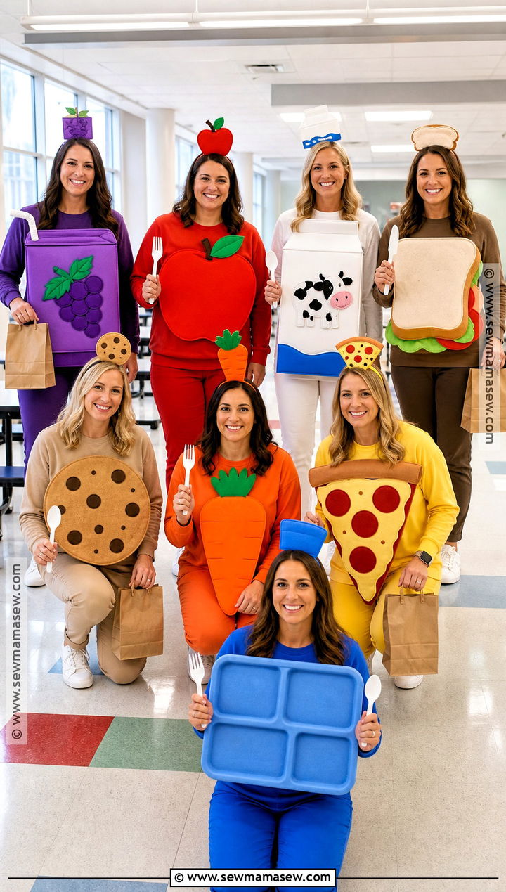 School Lunch Teacher Team Costume - 30 Teacher Team Halloween Costumes