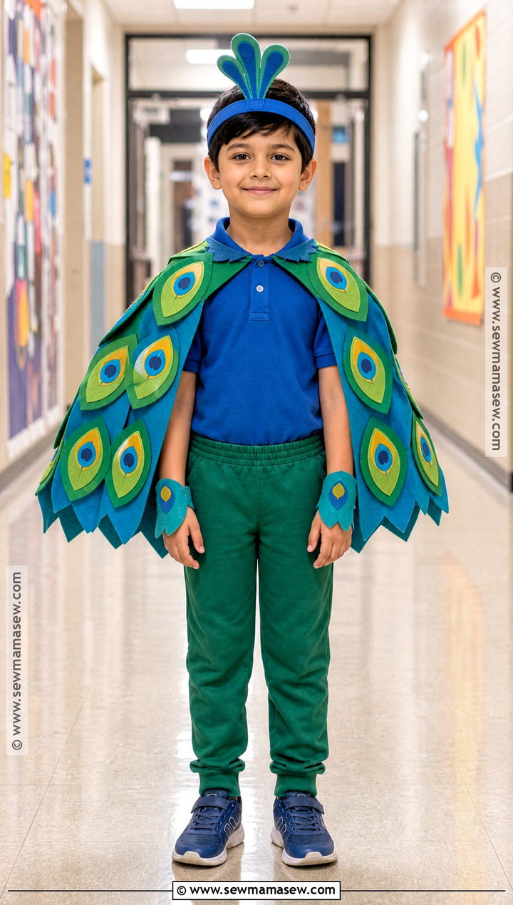 School Parade Peacock Costume - 30 peacock costume ideas for kids