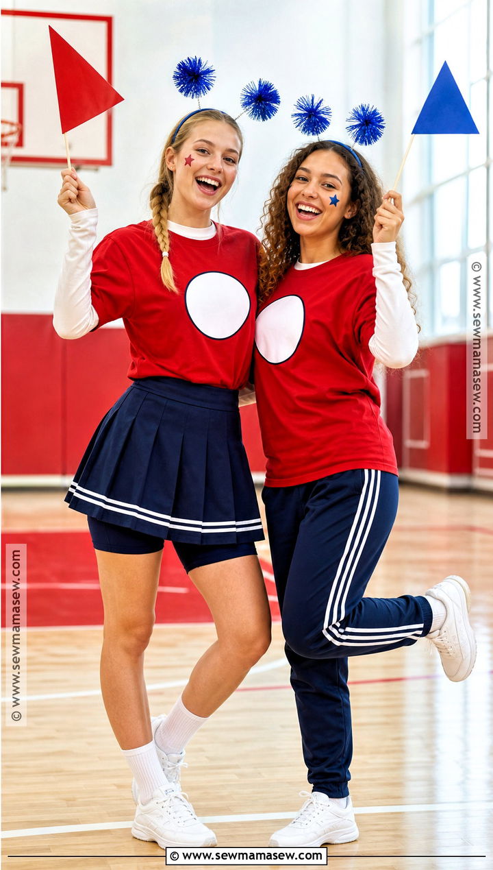 School Spirit Thing One And Thing Two Costume - 40 thing one and thing two costumes