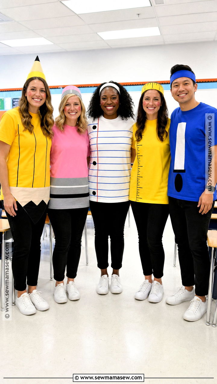 School Supplies Staff Costume - 30 School Staff Halloween Costume Ideas