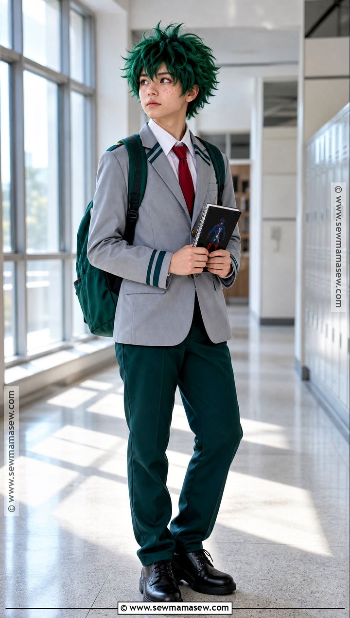 School Uniform Deku Costume - 35 Deku Hero Costume Ideas
