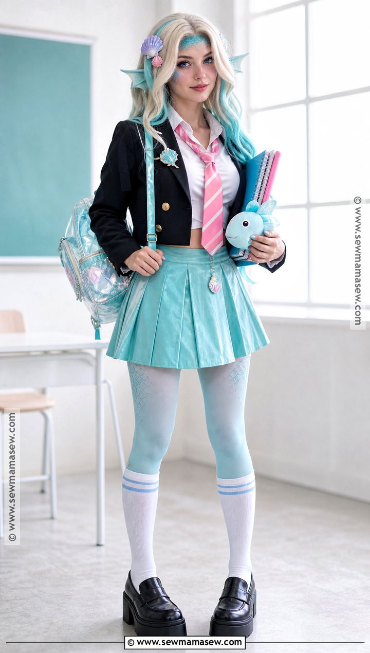 School Uniform Lagoona Blue Costume - 40 lagoona blue costume ideas
