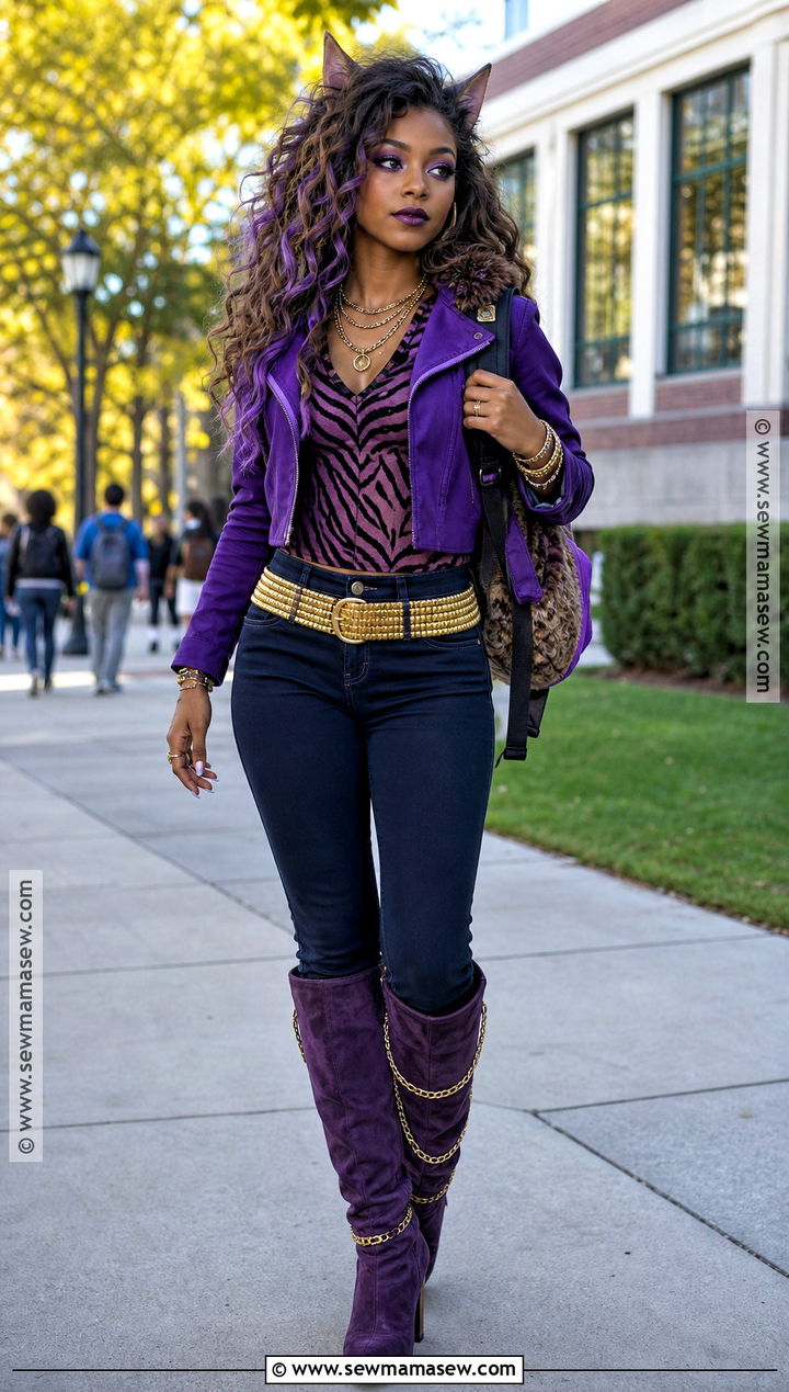 Schools Out Clawdeen Costume - 30 monster high costume clawdeen ideas