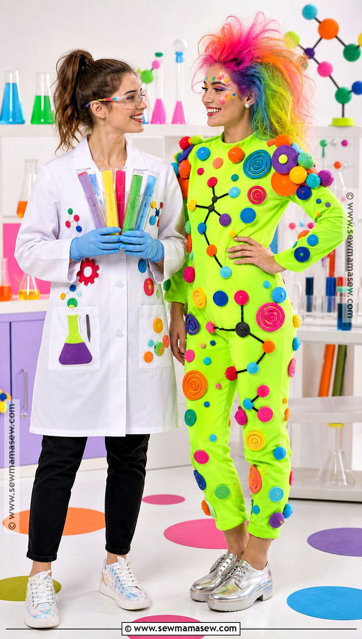 Scientist And Experiment Costume - 40 duo costume ideas for best friends