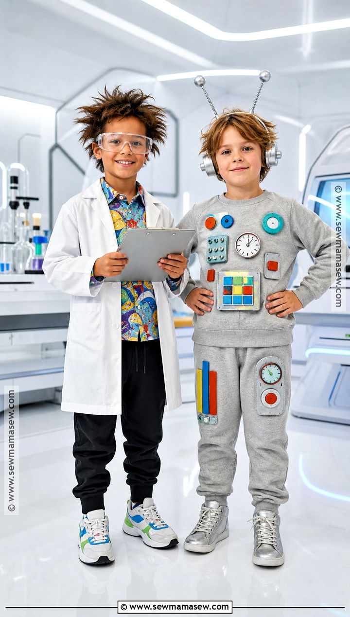 Scientist And Robot Costume - 35 boy and girl halloween costumes
