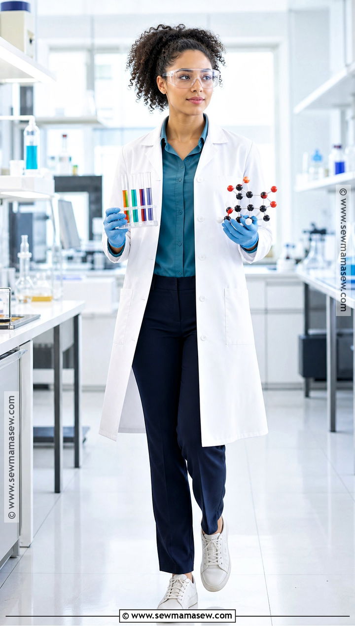 Scientist Costume With Lab Coat And Goggles - 30 job costumes