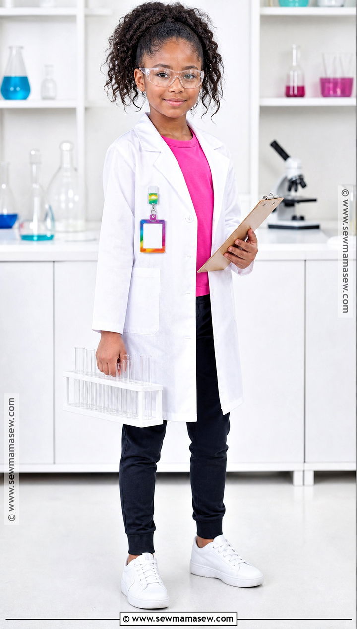Scientist Costume With Lab Coat - 30 costume ideas for girls