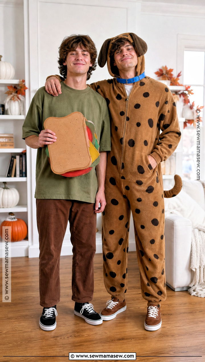 Scooby And Shaggy Costume - 50 matching halloween costumes