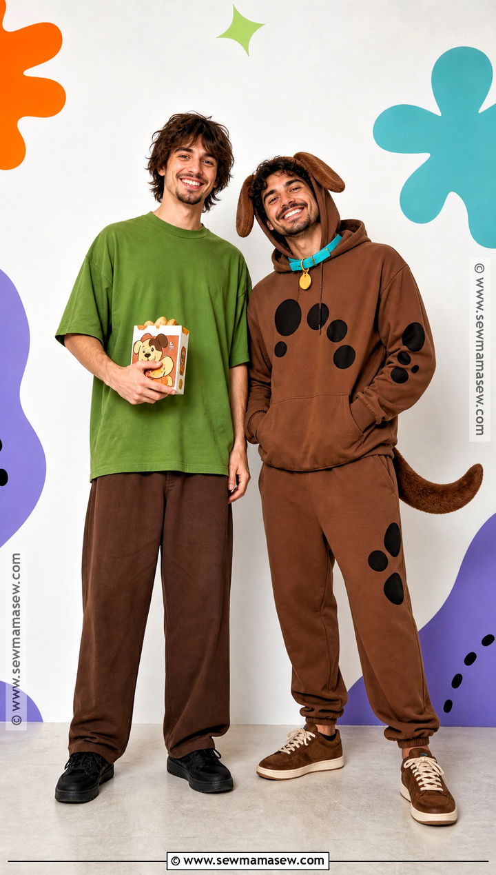 Scooby Doo And Shaggy BFF Costume - 30 halloween costumes for bffs