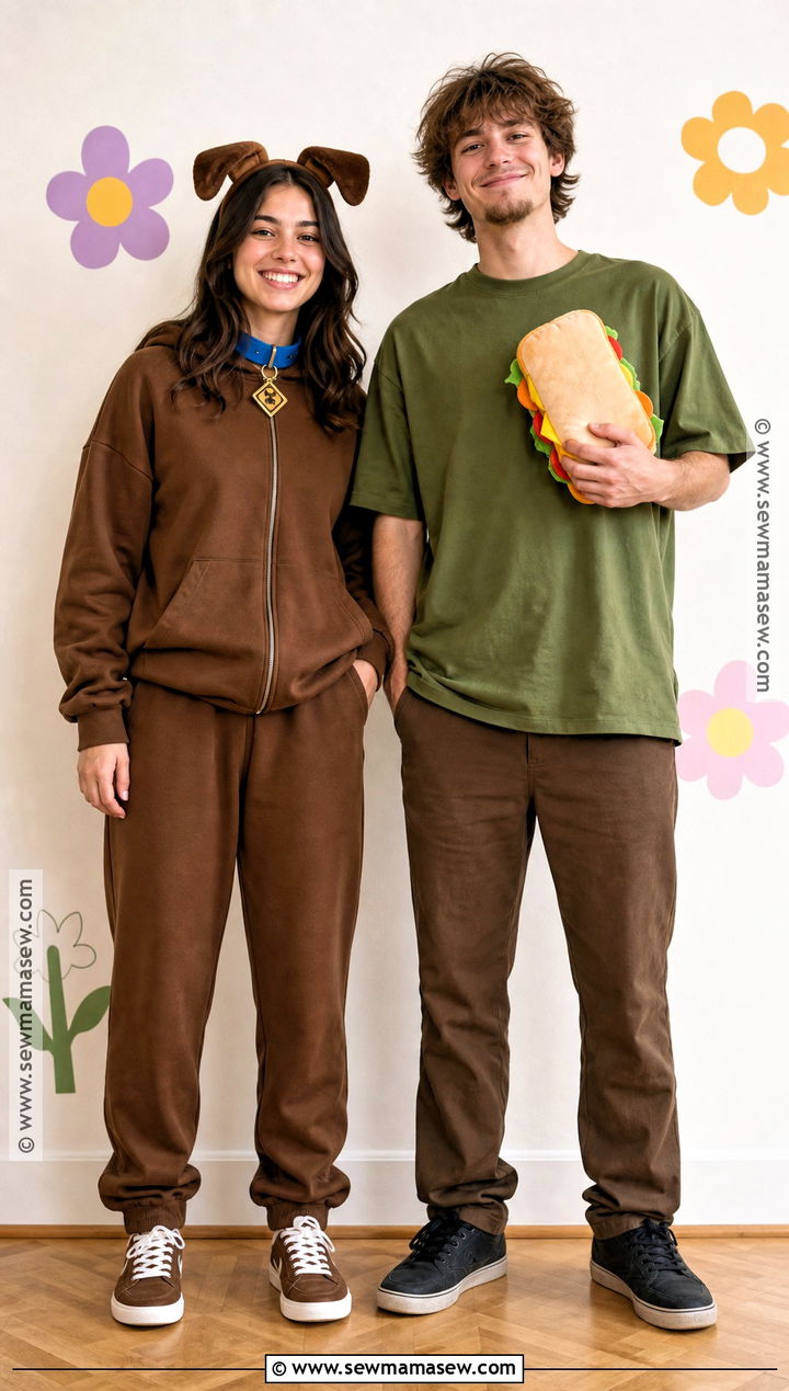 Scooby Doo And Shaggy Costume - 40 halloween costumes for 2