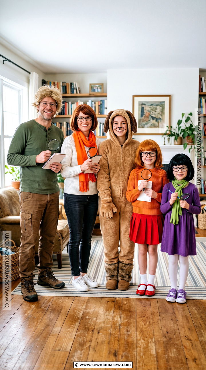 Scooby Doo Family Costume - 50 family halloween costumes