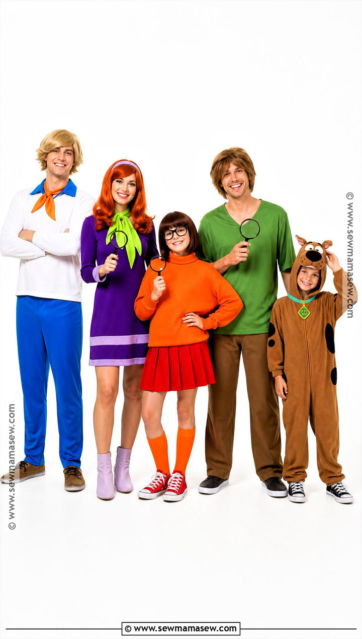 Scooby Doo Family Costume - 30 family costumes for 5 halloween
