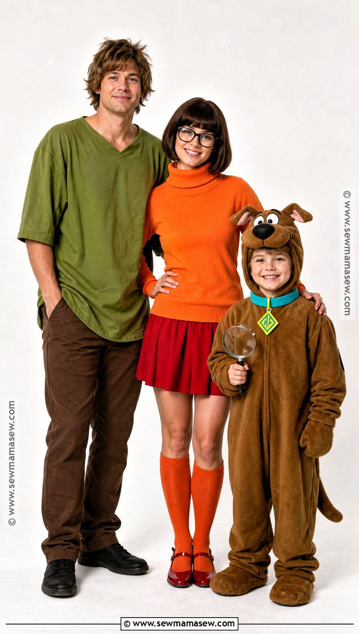 Scooby Doo Family Costume - 35 Family Of Three Halloween Costumes