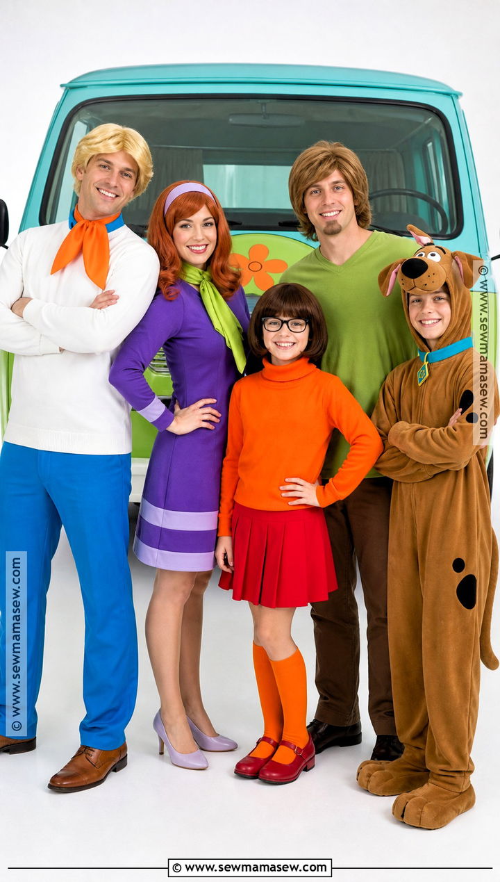 Scooby Doo Family Costume - 45 family costume ideas