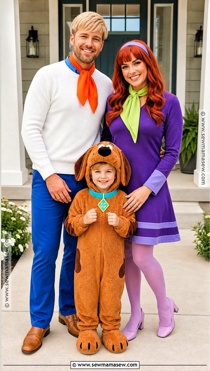 Scooby Doo Family Costume - 30 3 Family Halloween Costumes