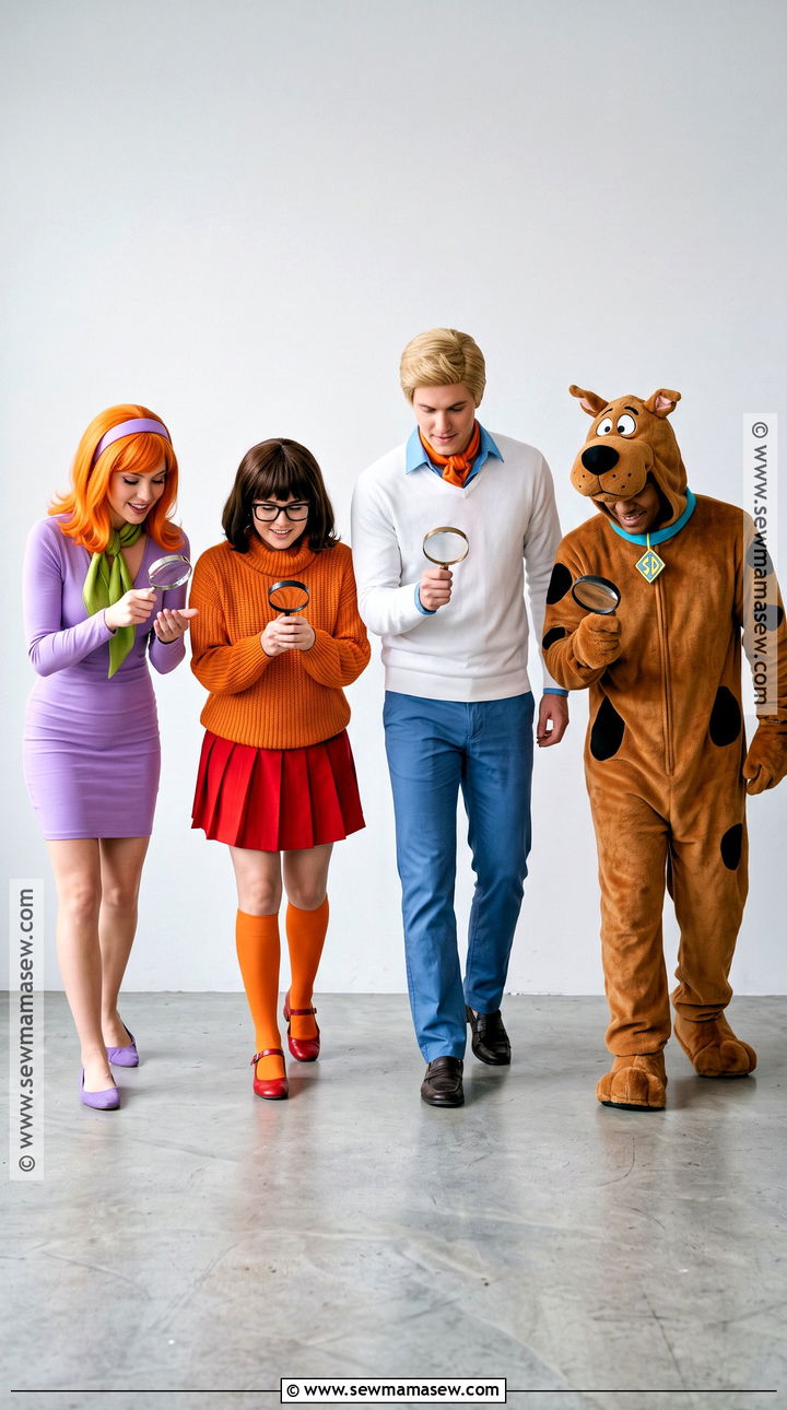 Scooby Doo Group Costume - 35 4 people costume ideas